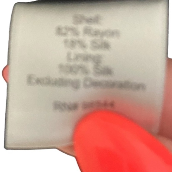 Beth Bowley black velvet silk lined dress antique gold bead trim neckline sz 12 - Picture 11 of 11